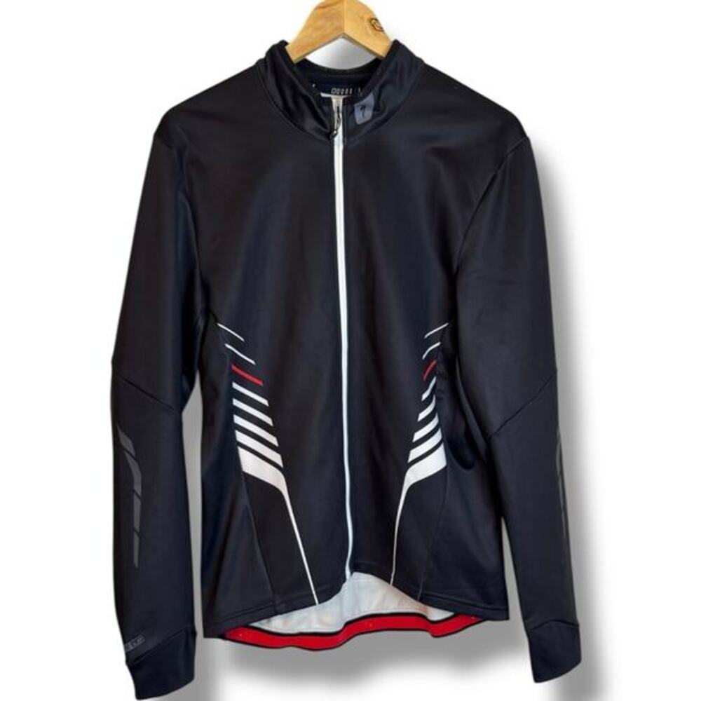 Specialized Men’s Element 1.0 Cycling Full Zip Jacket XL Form Fit Black